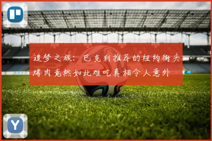 追梦之旅：巴克利推荐的纽约街头烤肉竟然如此难吃真相令人意外